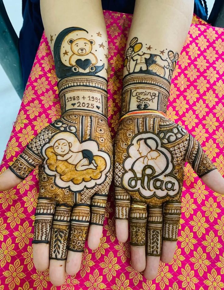 Baby Shower Mehndi